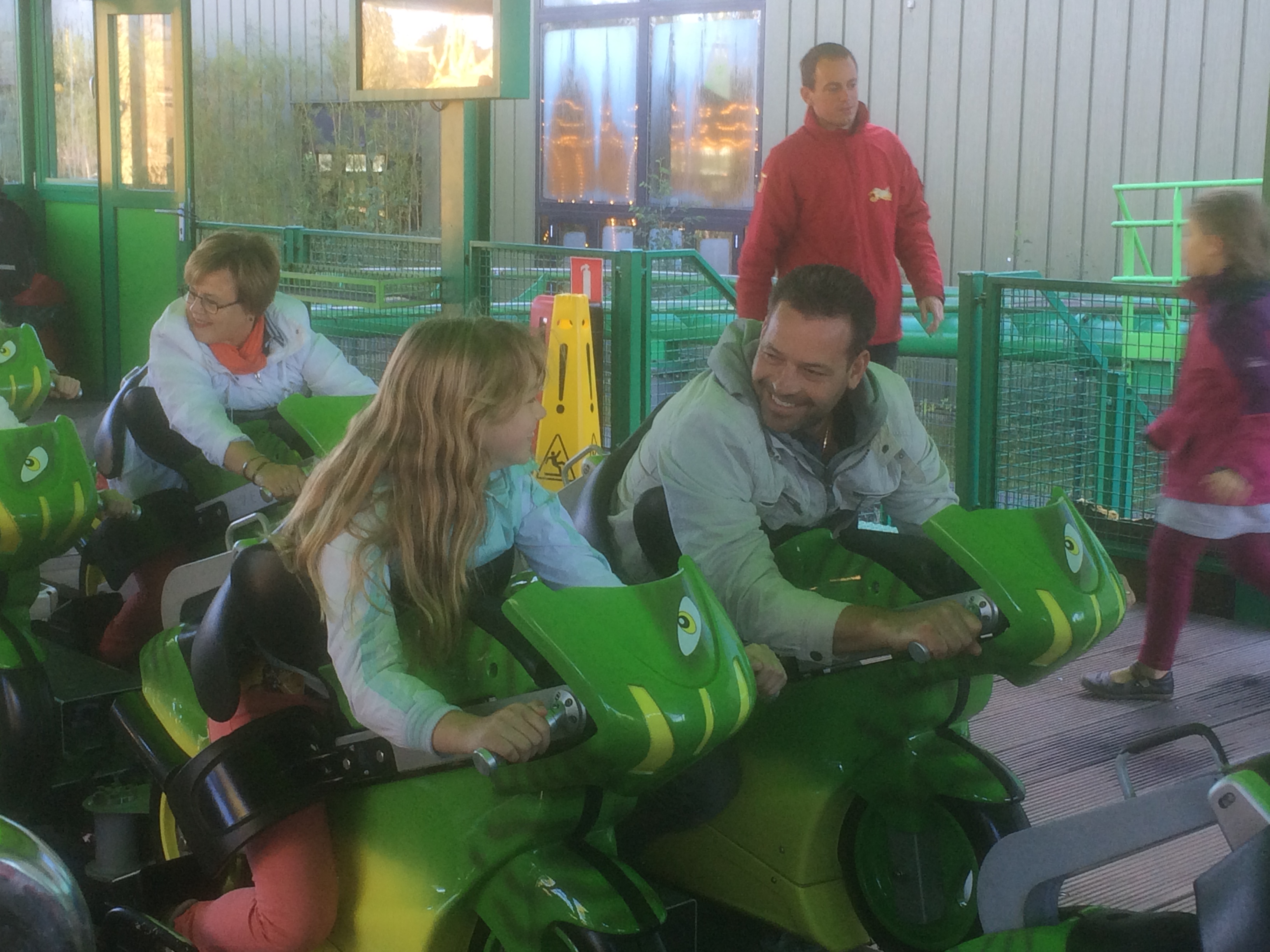 In de motortjes
